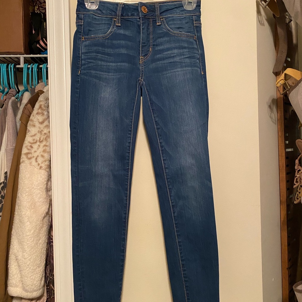 American Eagle Medium Washed Skinny Jean